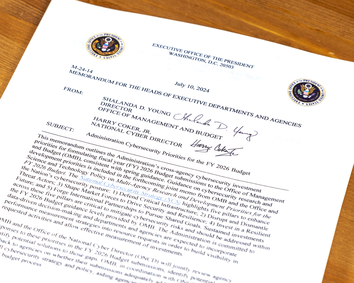 Printed OMB Memorandum