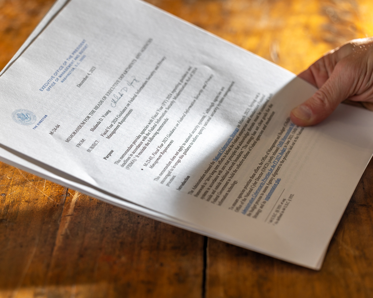 Printed OMB Memorandum