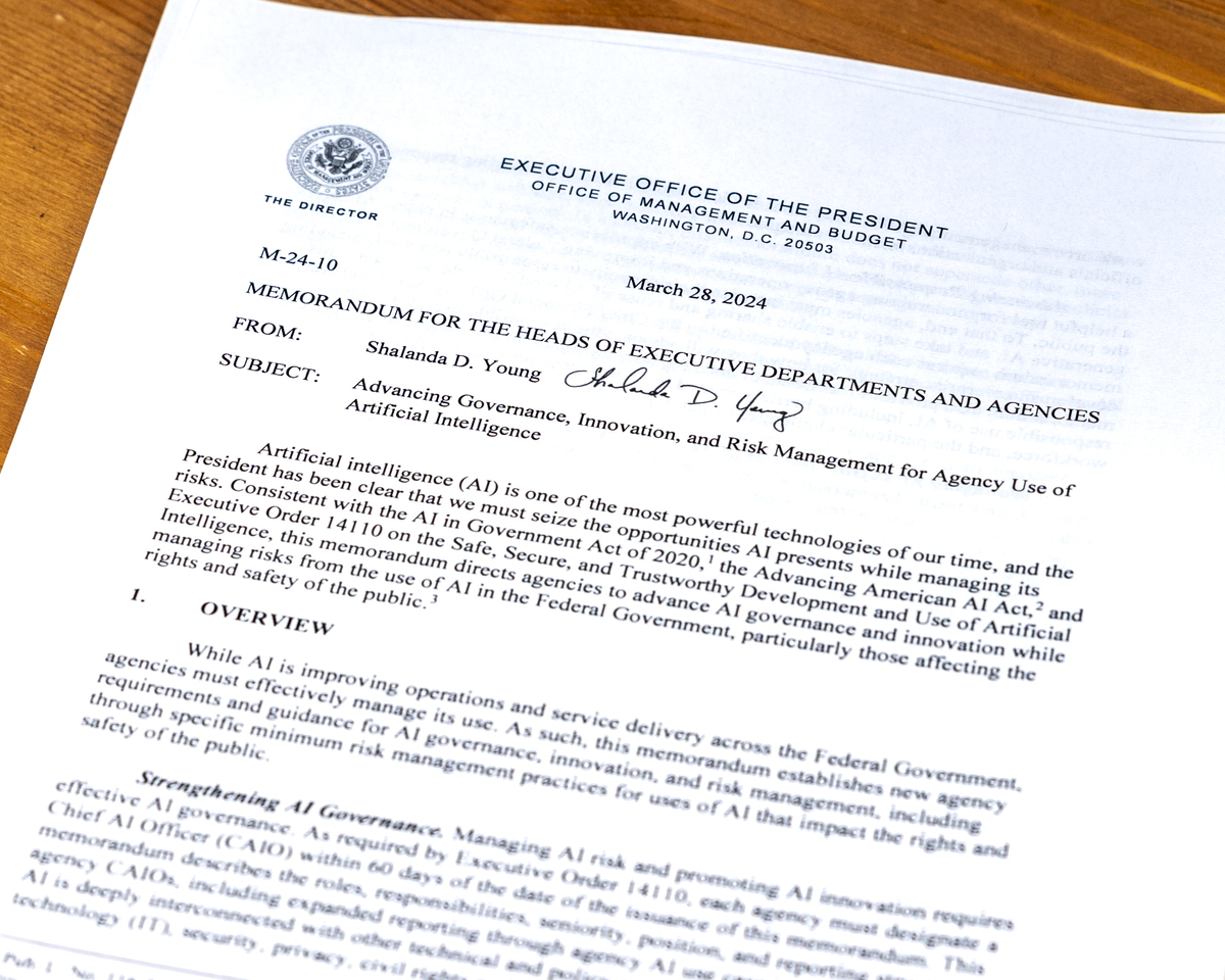 Printed OMB Memorandum