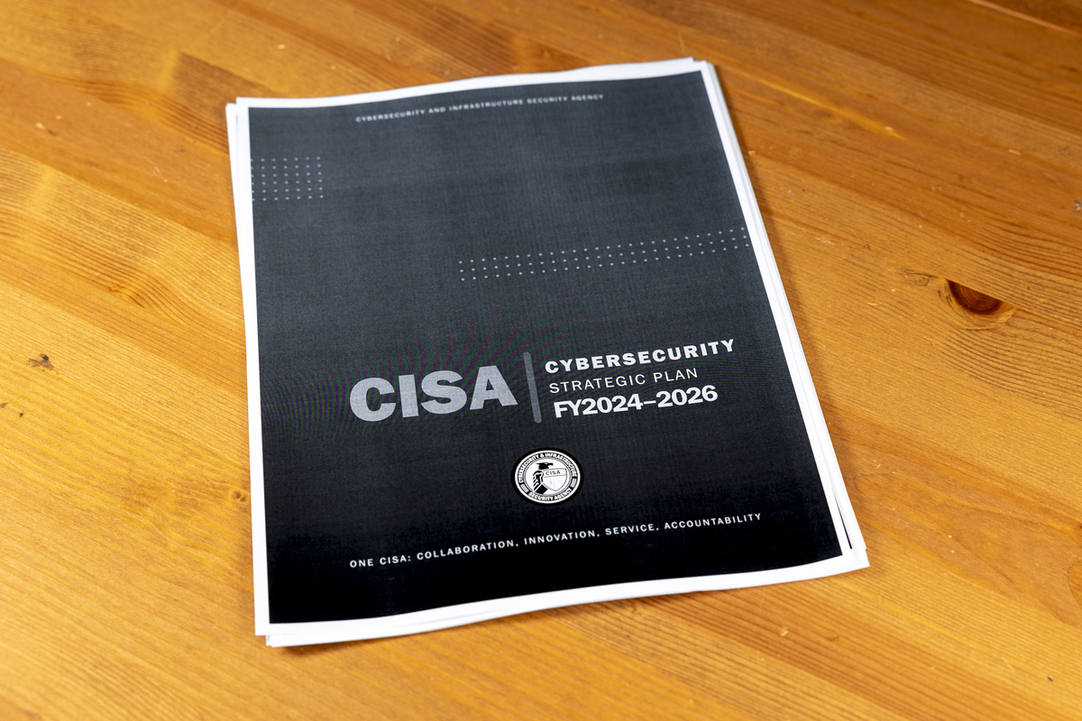 Printed black CISA Strategic Plan FY2024-2026